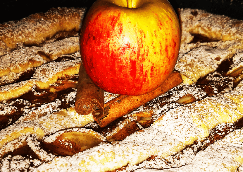 Torta de maçã (massa podre)