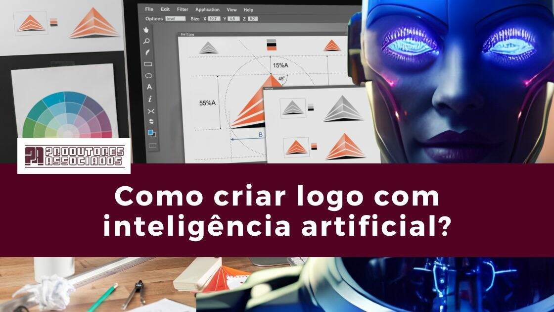 logo com inteligência artificial